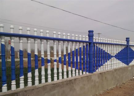 李楼农业园水泥艺术围栏