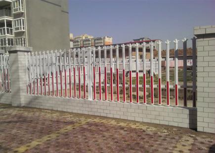 洛阳隧道局PVC塑钢围栏